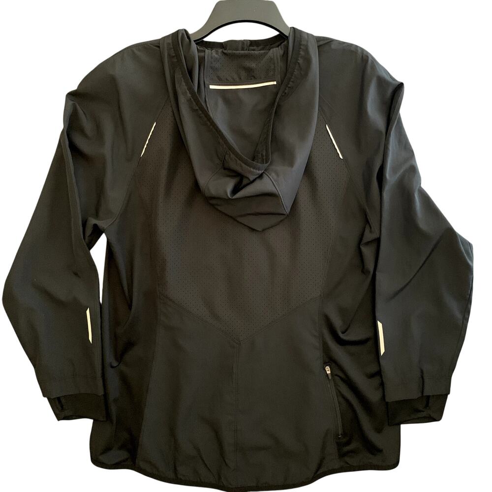 C9 by Champion Windbreaker Hooded Women's Black Size XL - Picture 2 of 11